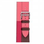 Wholesale Tour Leather Band Loop Strap Wristband Replacement for Apple Watch Series 7/6/SE/5/4/3/2/1 Sport - 44MM / 42MM (Hot Pink)